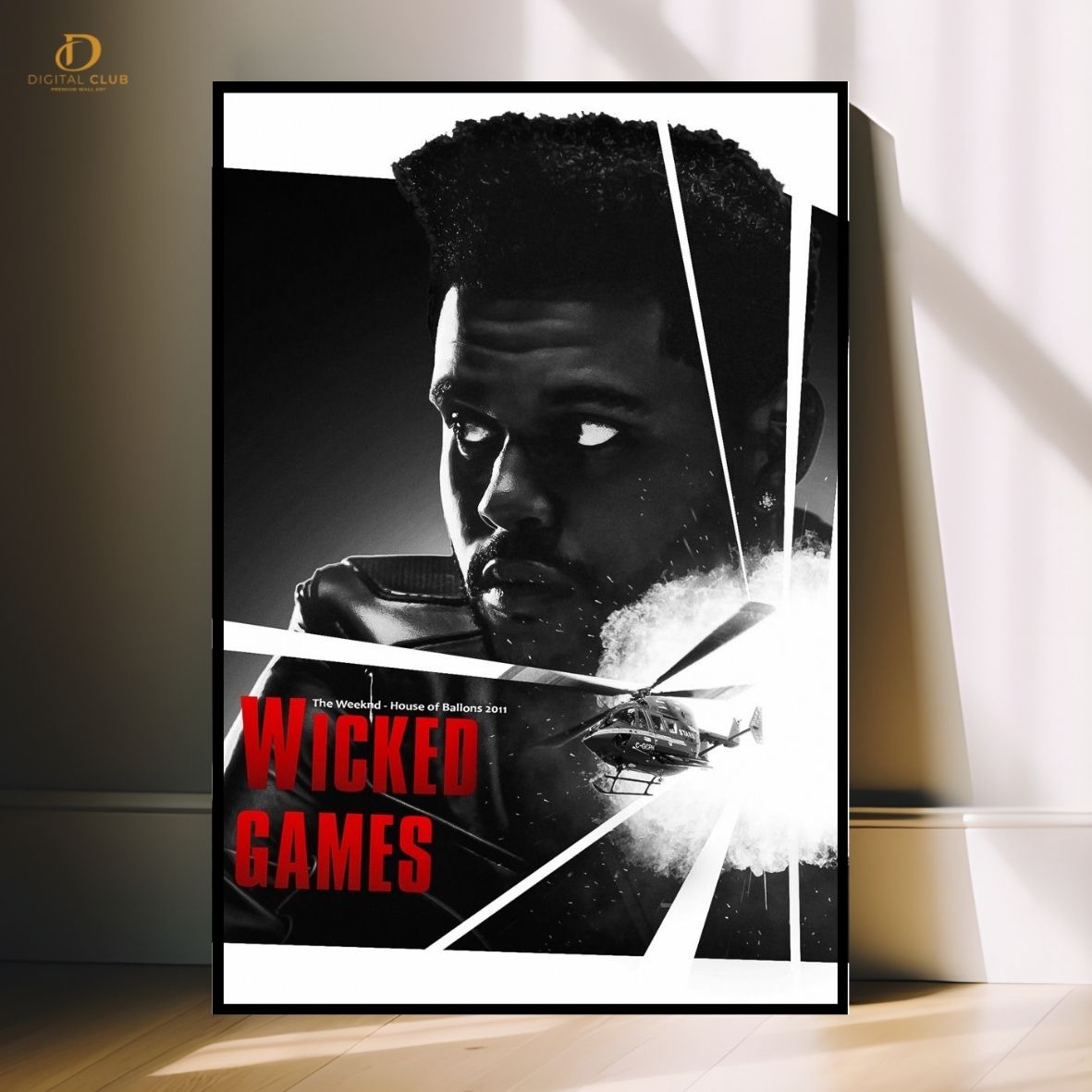 Weeknd Quote - Music Artist - Premium Wall Art