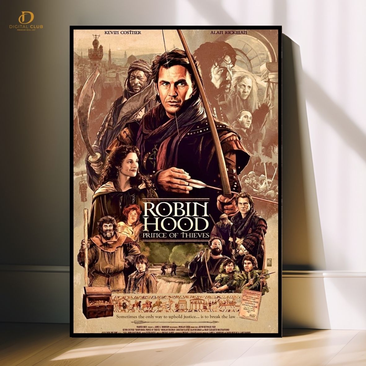 Robin Hood - Movie - Premium Wall Art