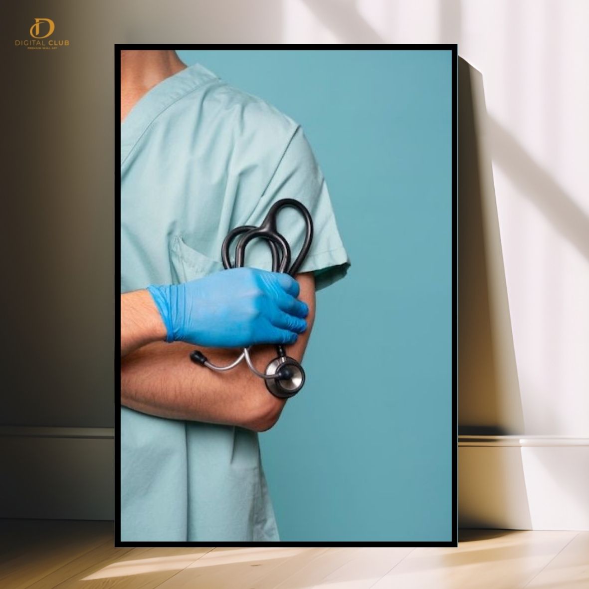 Doctor Artwork 2 -Office- Premium Wall Art