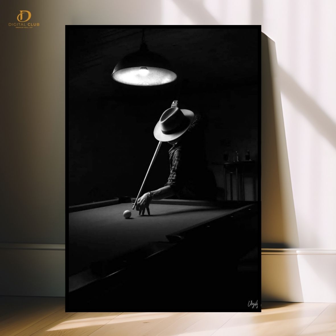 Snooker Aesthetic - Artwork -Premium Wall Art