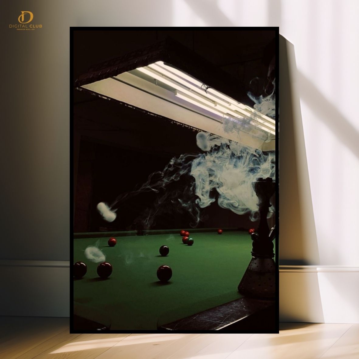 Hokkah Snooker- Aesthetic -Premium Wall Art