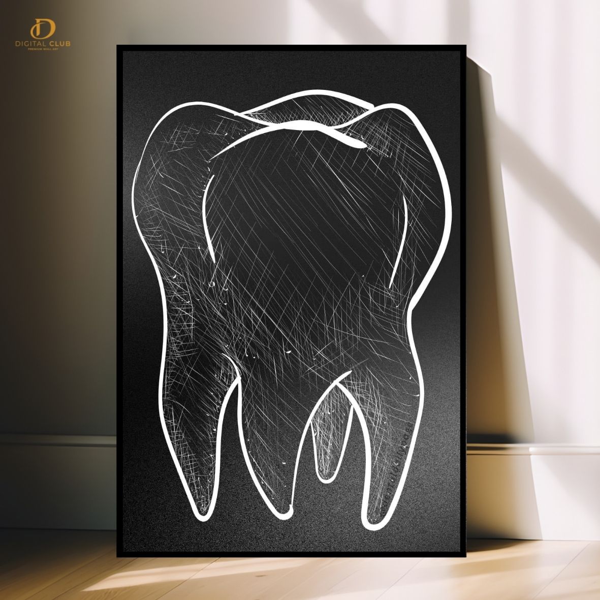 Doctor Teeth Artwork -Office- Premium Wall Art