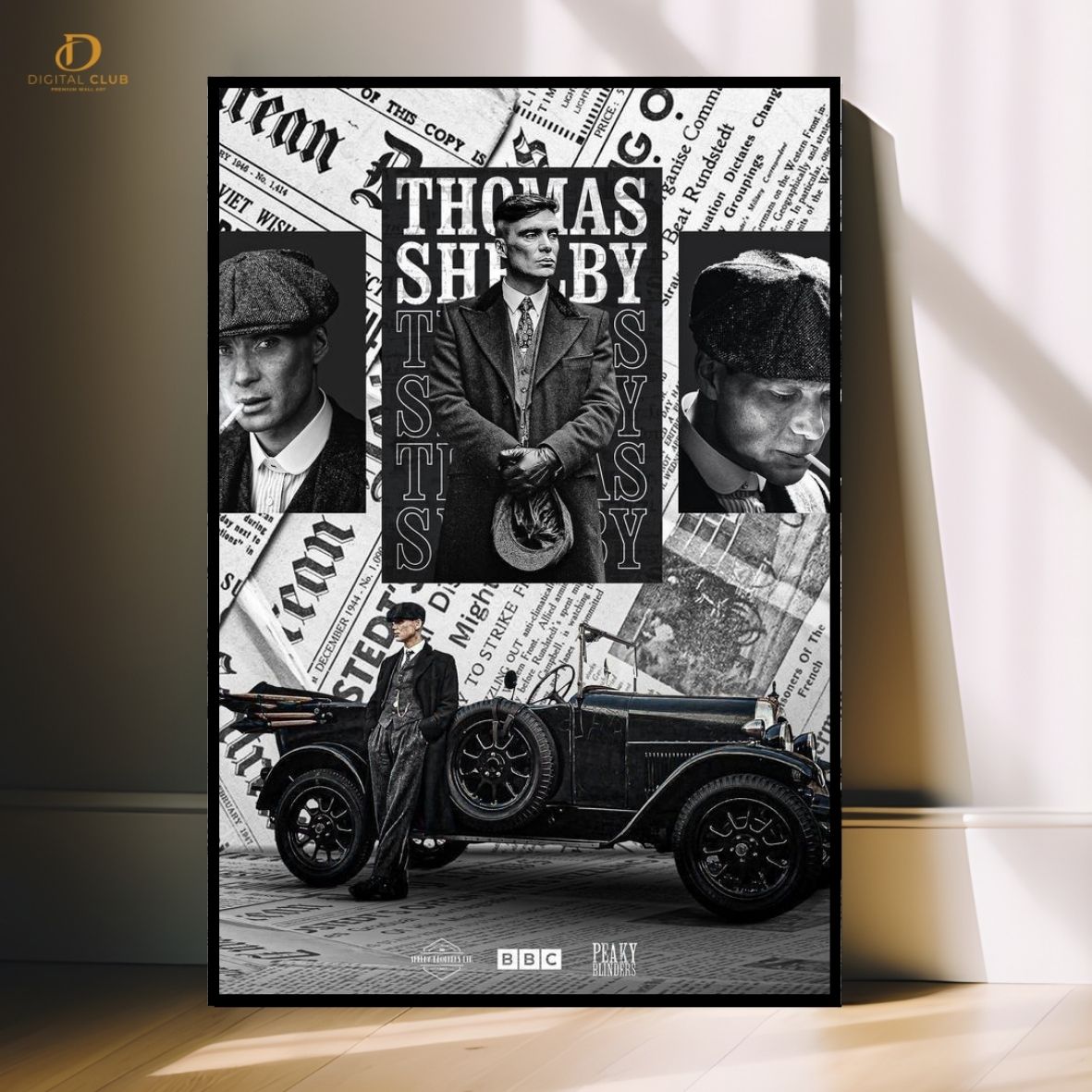 Thomas Shelby- Peaky Blinders Movie- Premium Wall Art