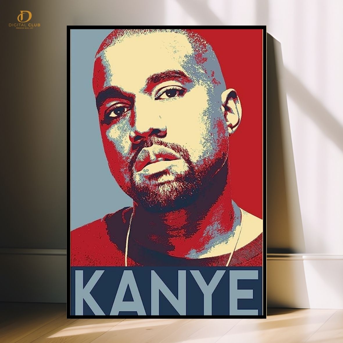 Kanye - Music Artist - Premium Wall Art