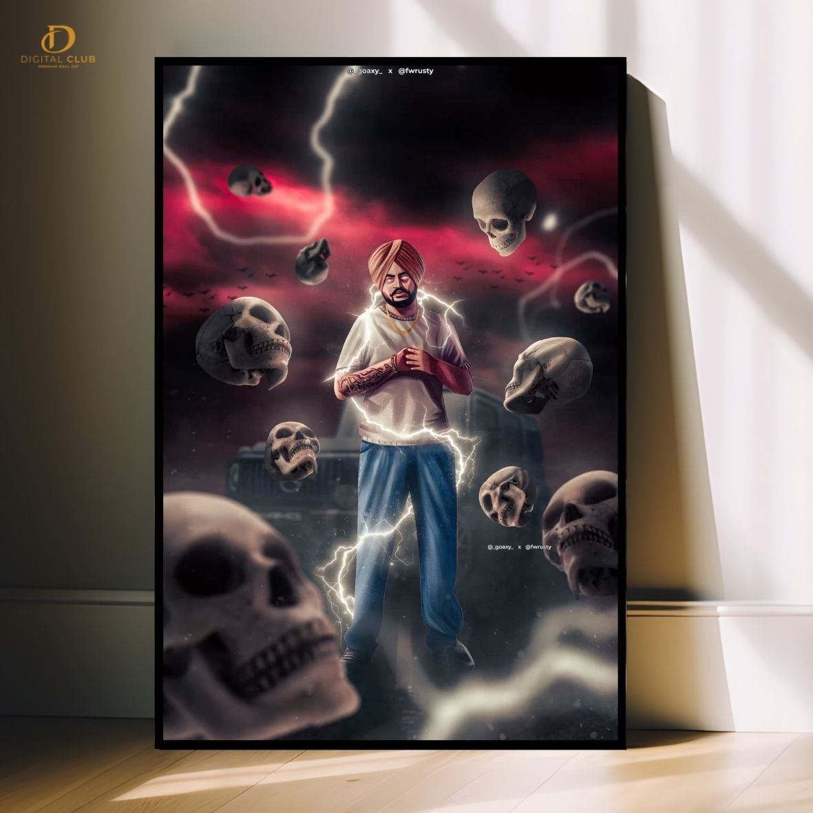 Sidhu - Music - Premium Wall Art