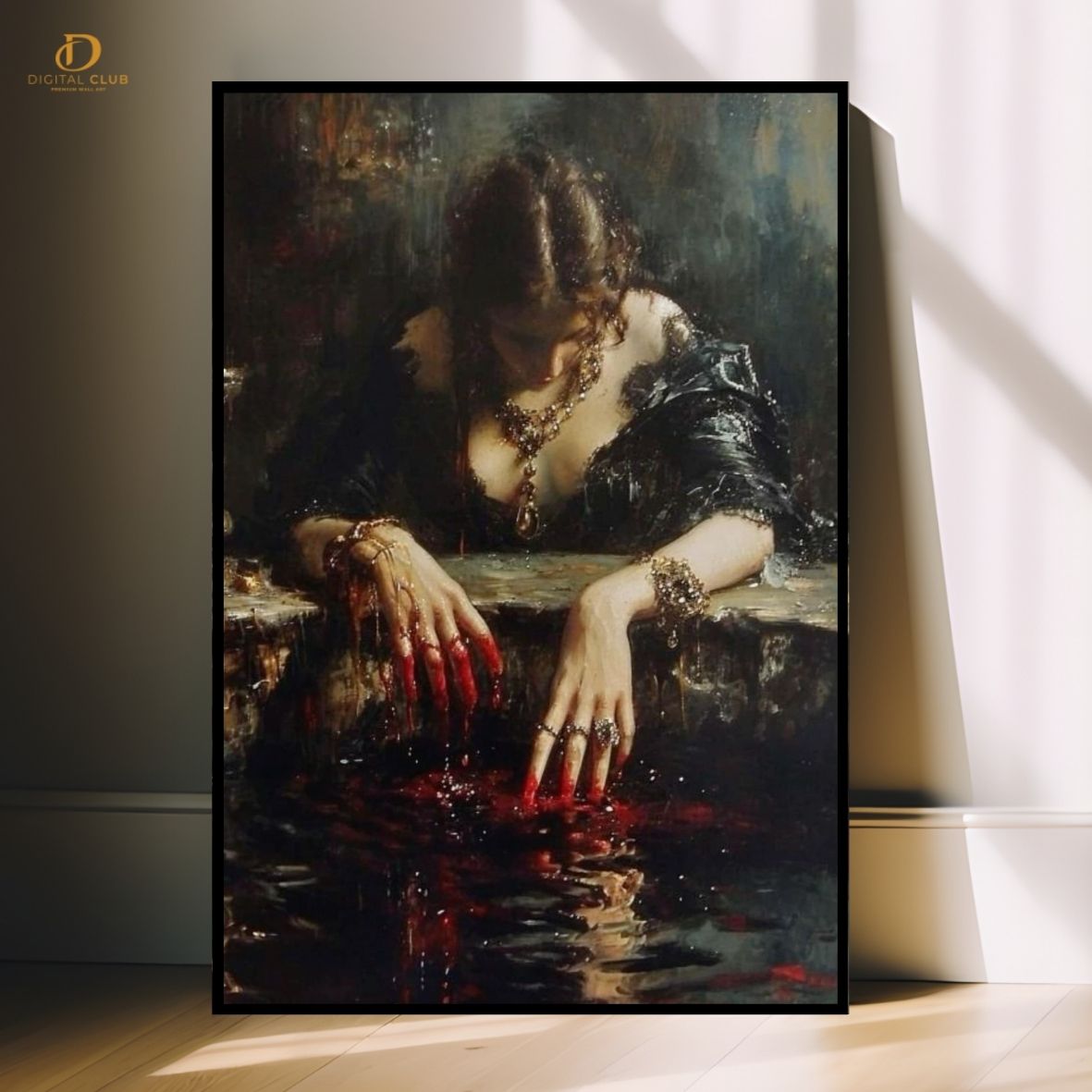 Cursed Women Artwork - Aesthetic- Premium Wall Art