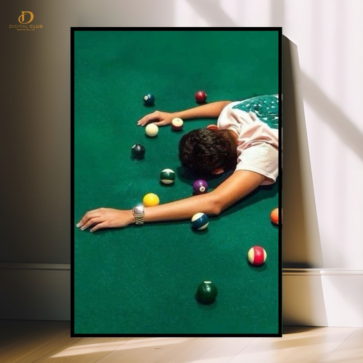 Billiards Mood- Snooker -Premium Wall Art