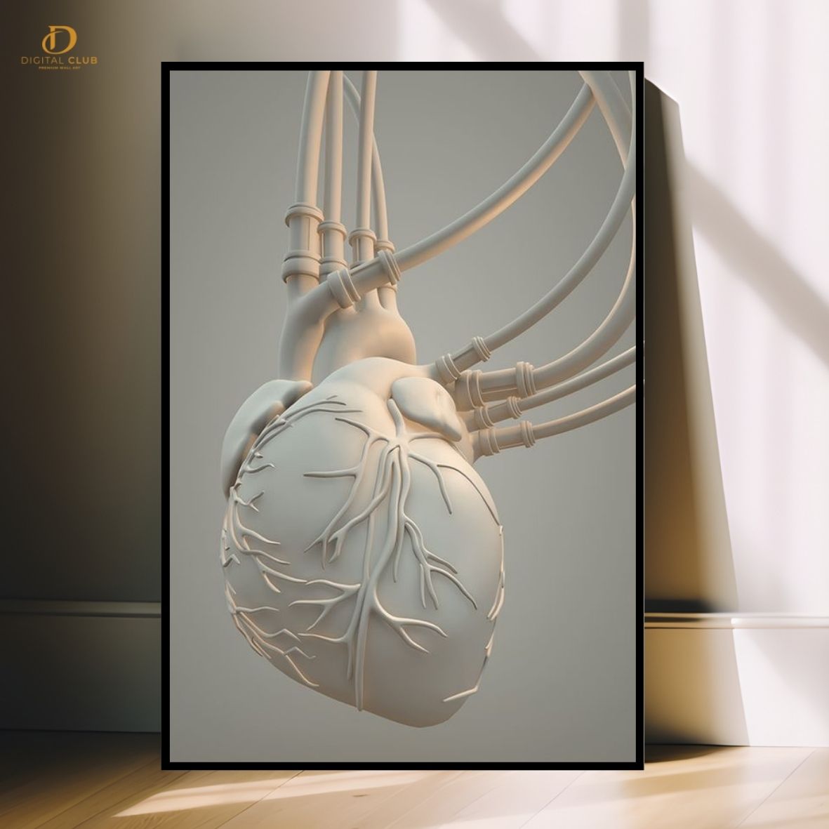 Doctor Heart Artwork 13-Office- Premium Wall Art