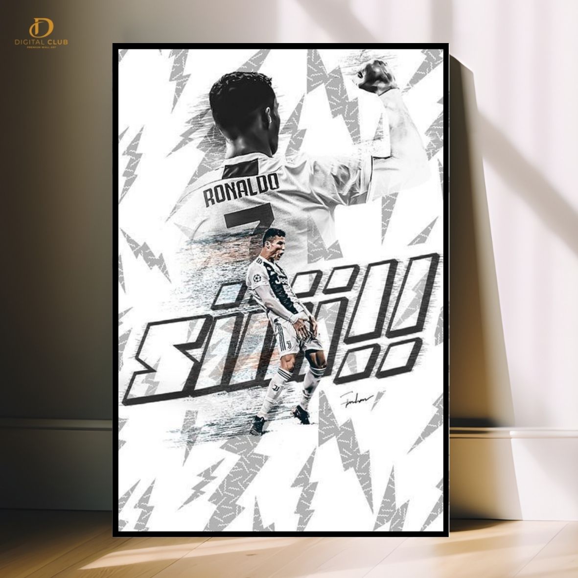 Ronaldo SUIII - Football -Premium Wall Art