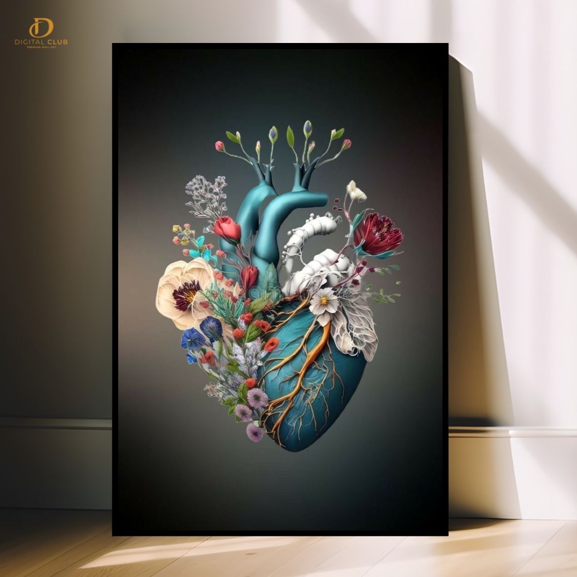 Doctor Heart Artwork 10 -Office- Premium Wall Art