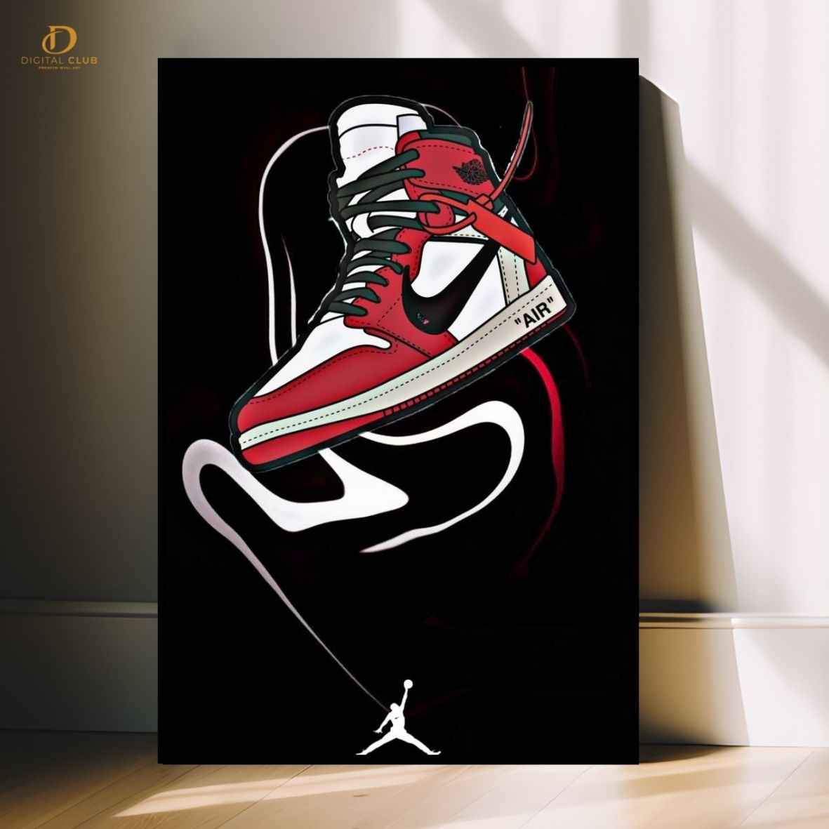Nike x Jordan - Shoe - Premium Wall Art