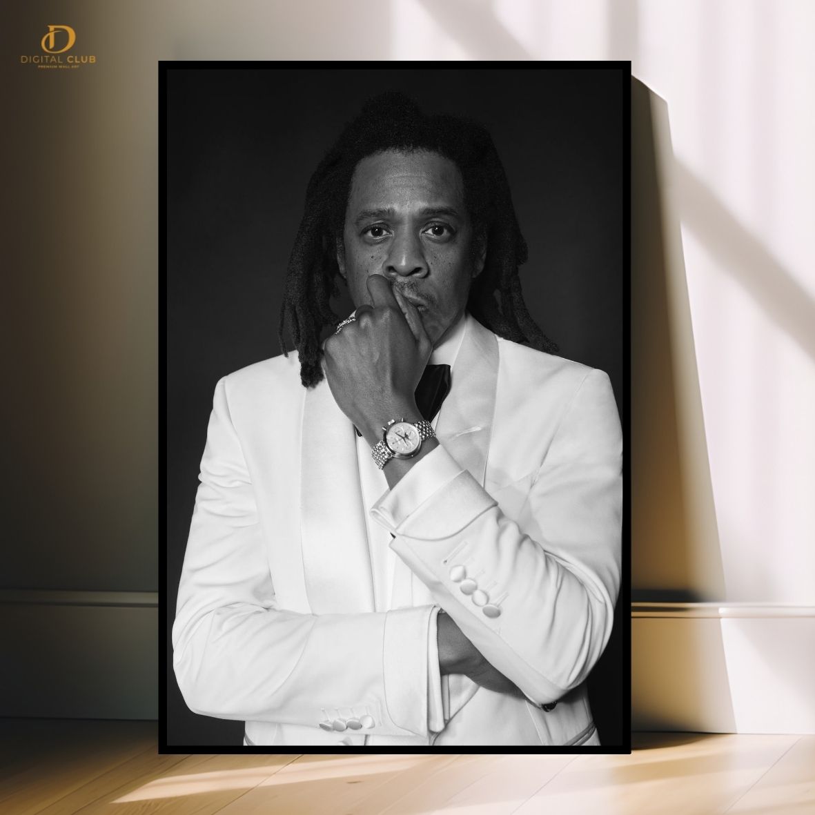 Jay-Z - Music Artist- Premium Wall Art