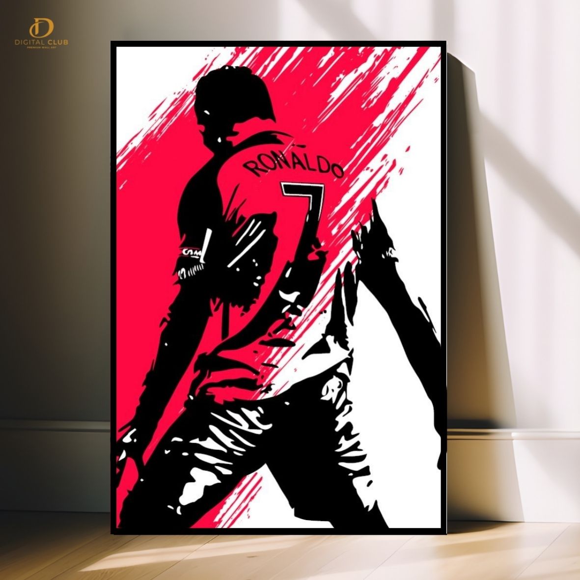 Ronaldo 7 - Football - Premium Wall Art