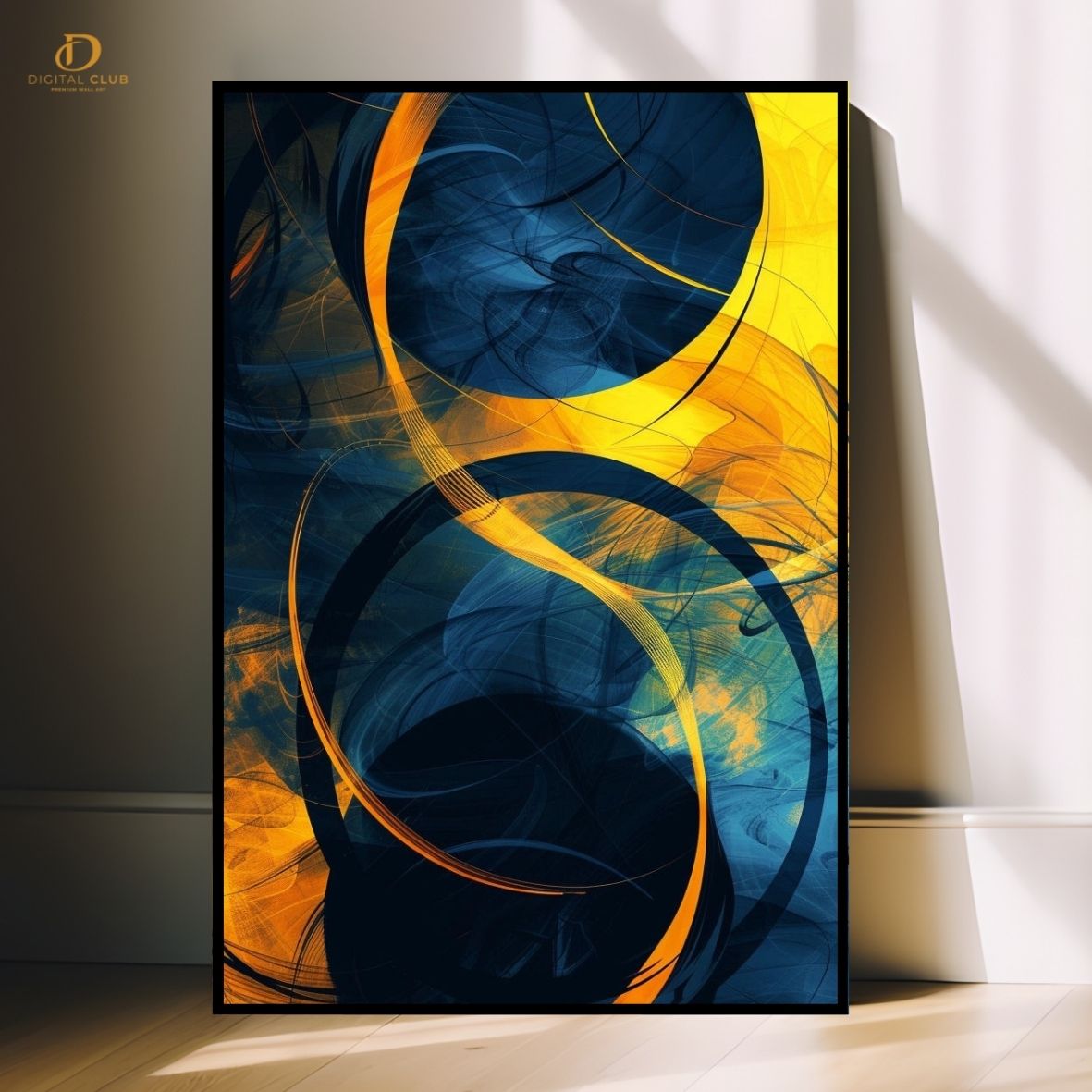 Abstract Artwork 16 - Premium Wall Art