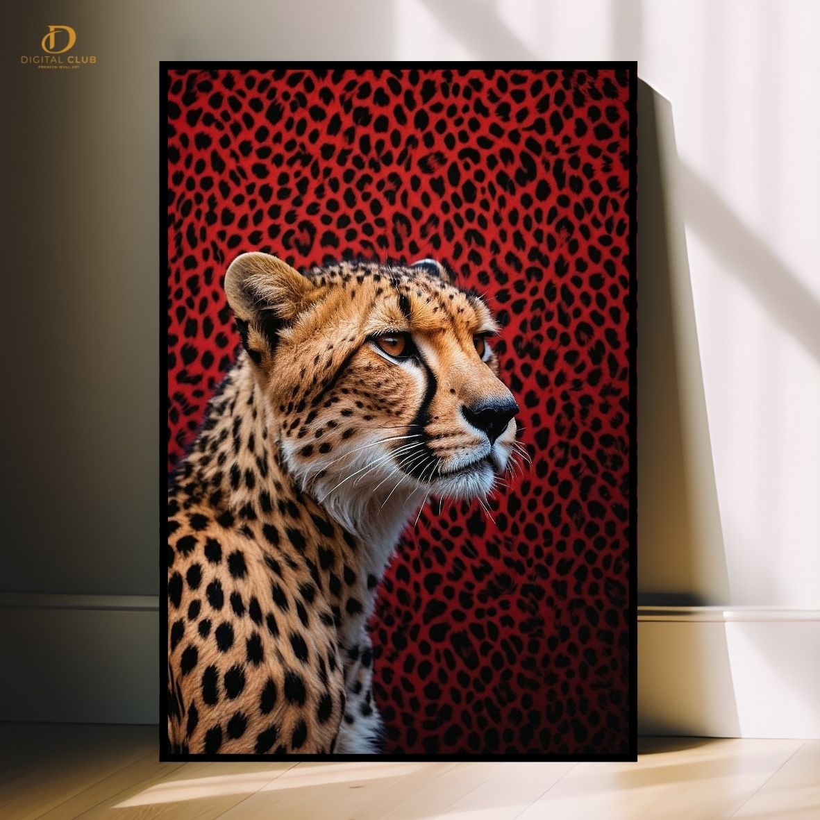 Cheetah 2 -Animal- Premium Wall Art