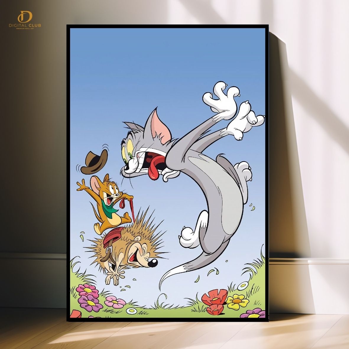 Tom and Jerry 2 - Cartoon - Premium Wall Art