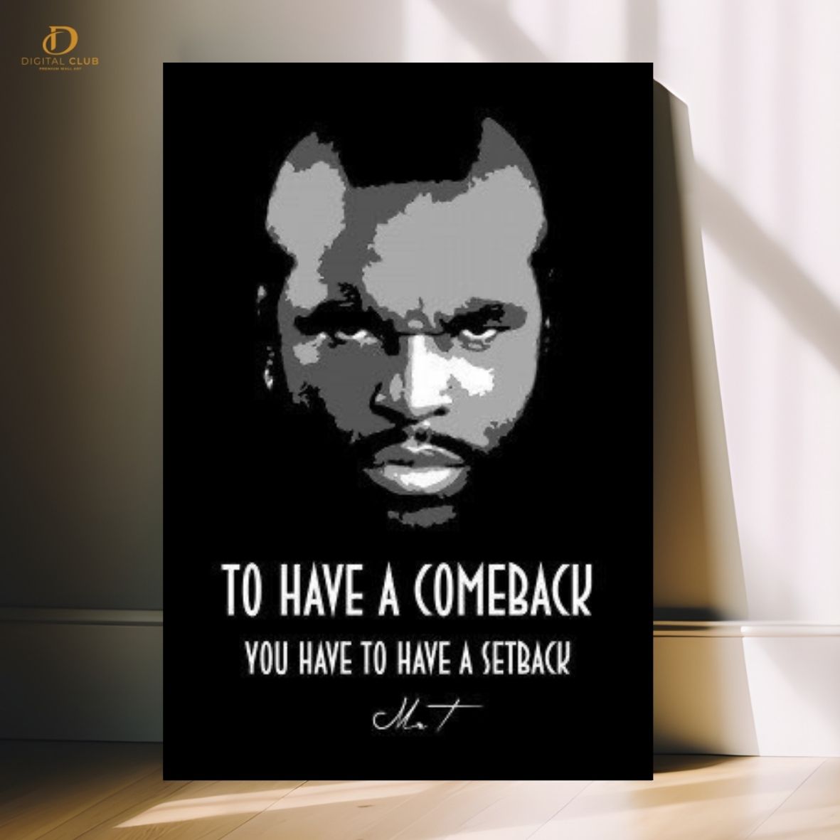 Mr. T - Music Artist - Premium Wall Art