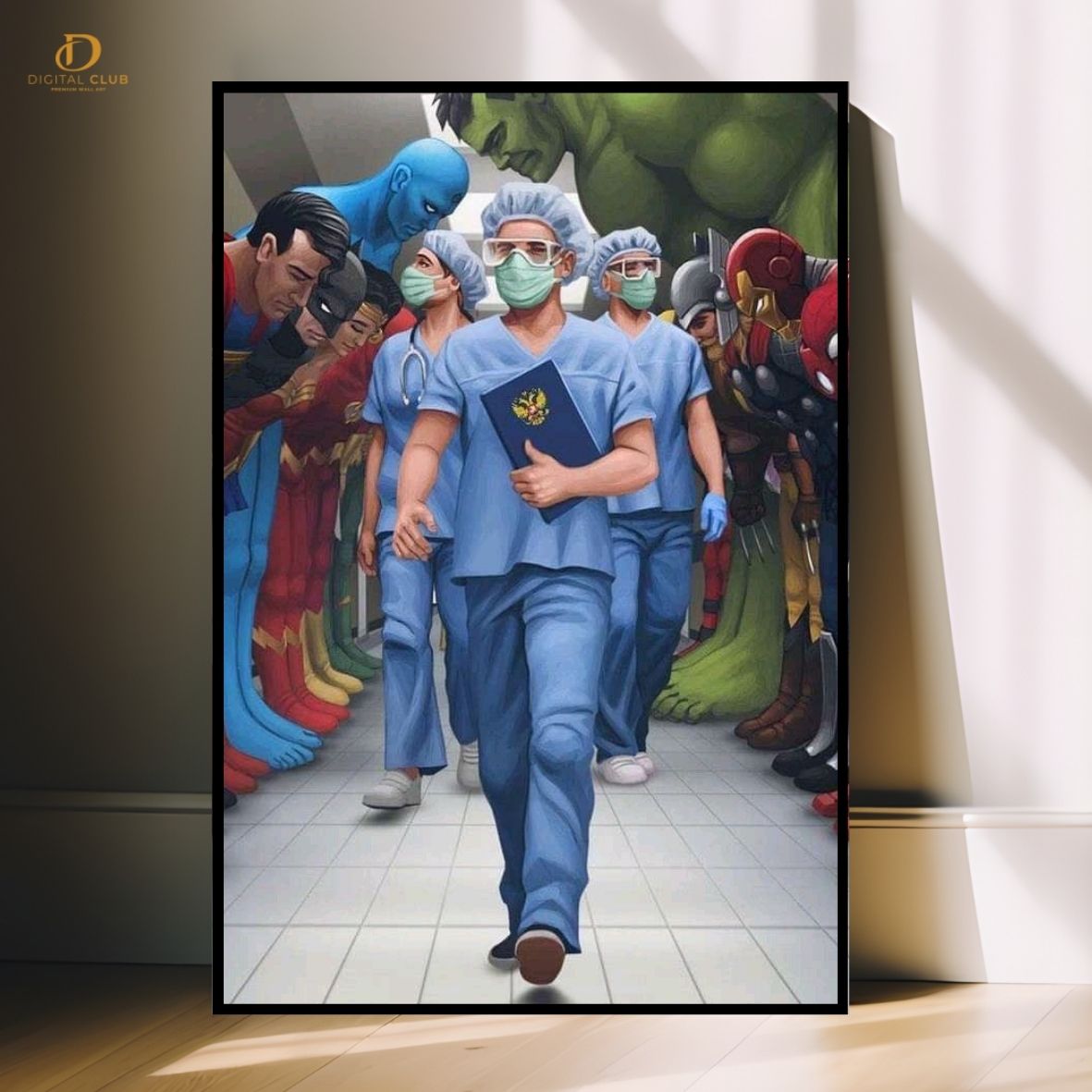 Doctor Artwork 4 -Office- Premium Wall Art