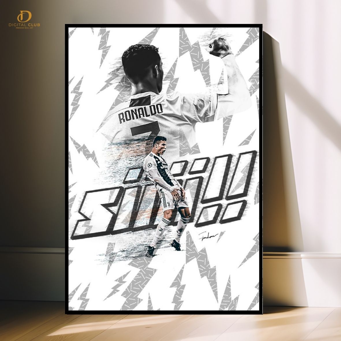 Ronaldo Suiiiii -Football- Premium Wall Art - Art Digital Club