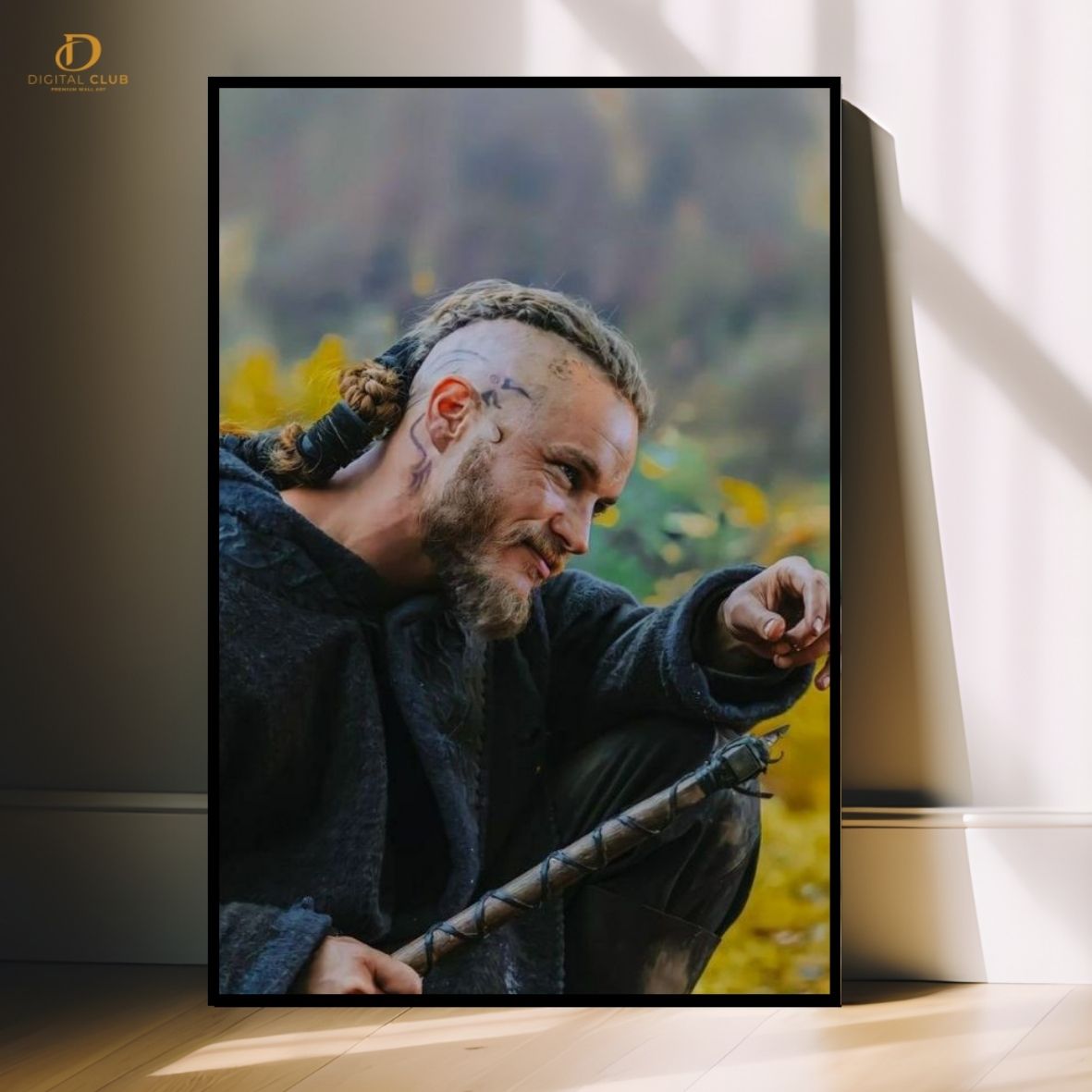 Ragnar Vikings 11- Movie - Premium Wall Art