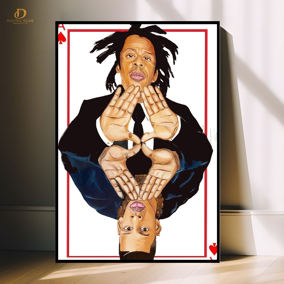 Jazzy J Vector - Music Artist - Premium Wall Art