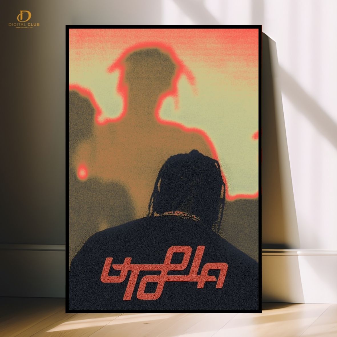 Travis Scott 18 -Music Artist- Premium Wall Art