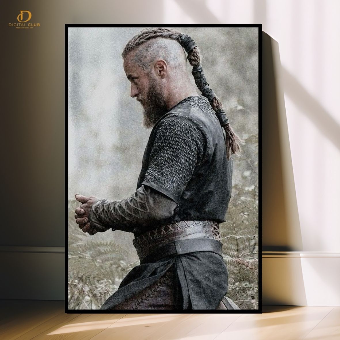 Ragnar Vikings- Movie - Premium Wall Art