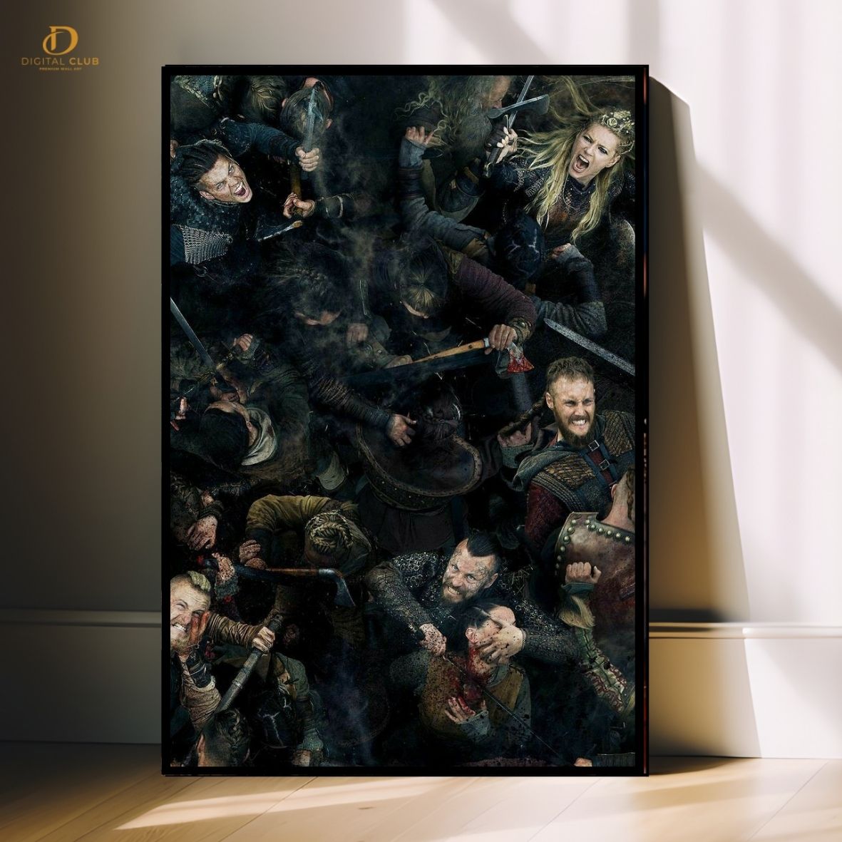 VIKINGS - TV SERIES - Premium Wall Art