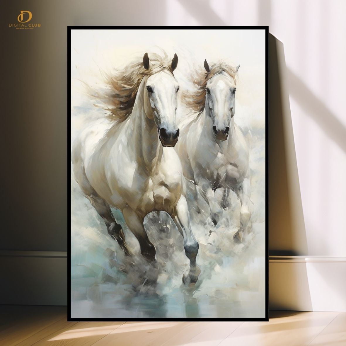 Horse Artwork 8- Animal-Premium Wall Art