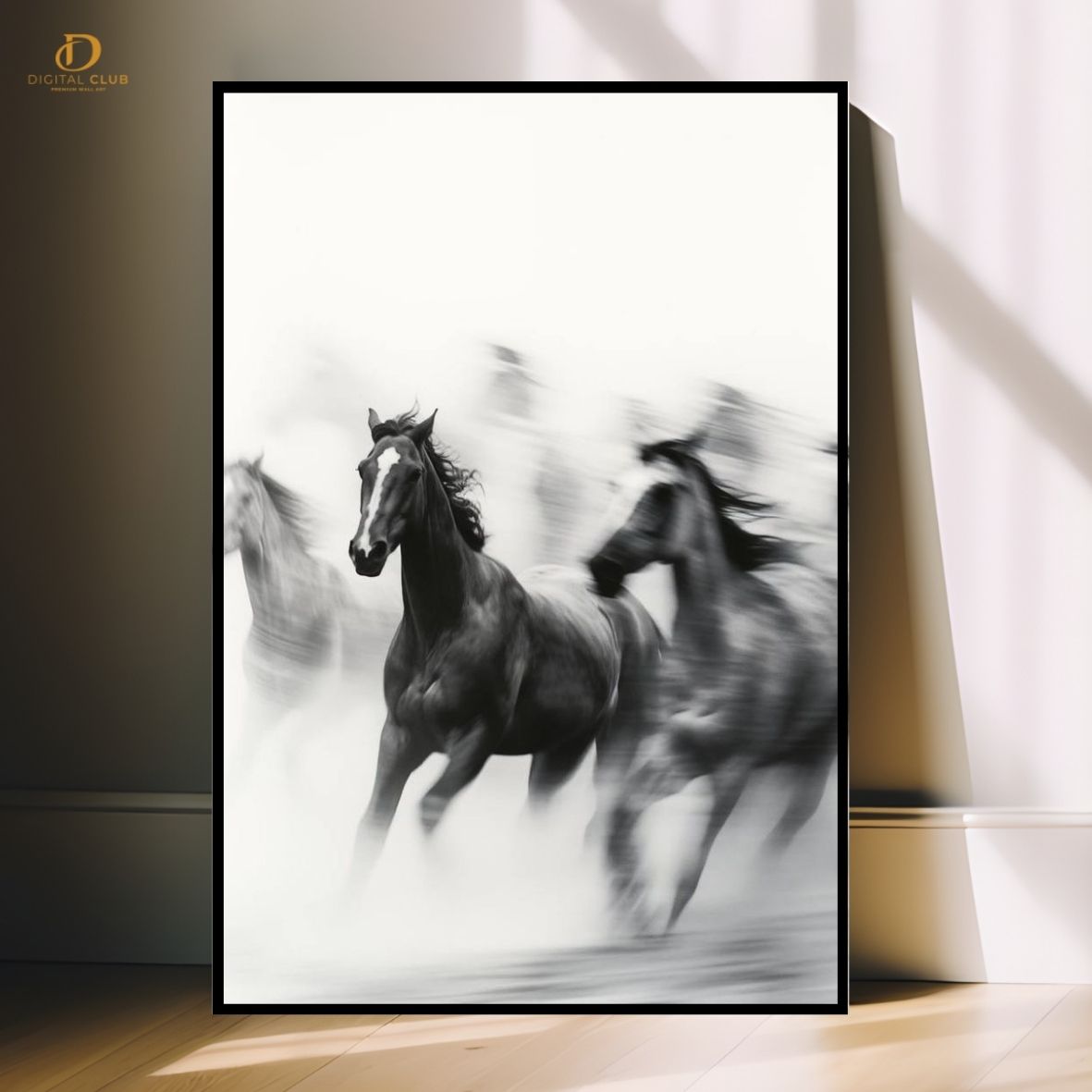 Horse Artwork 17- Animal-Premium Wall Art