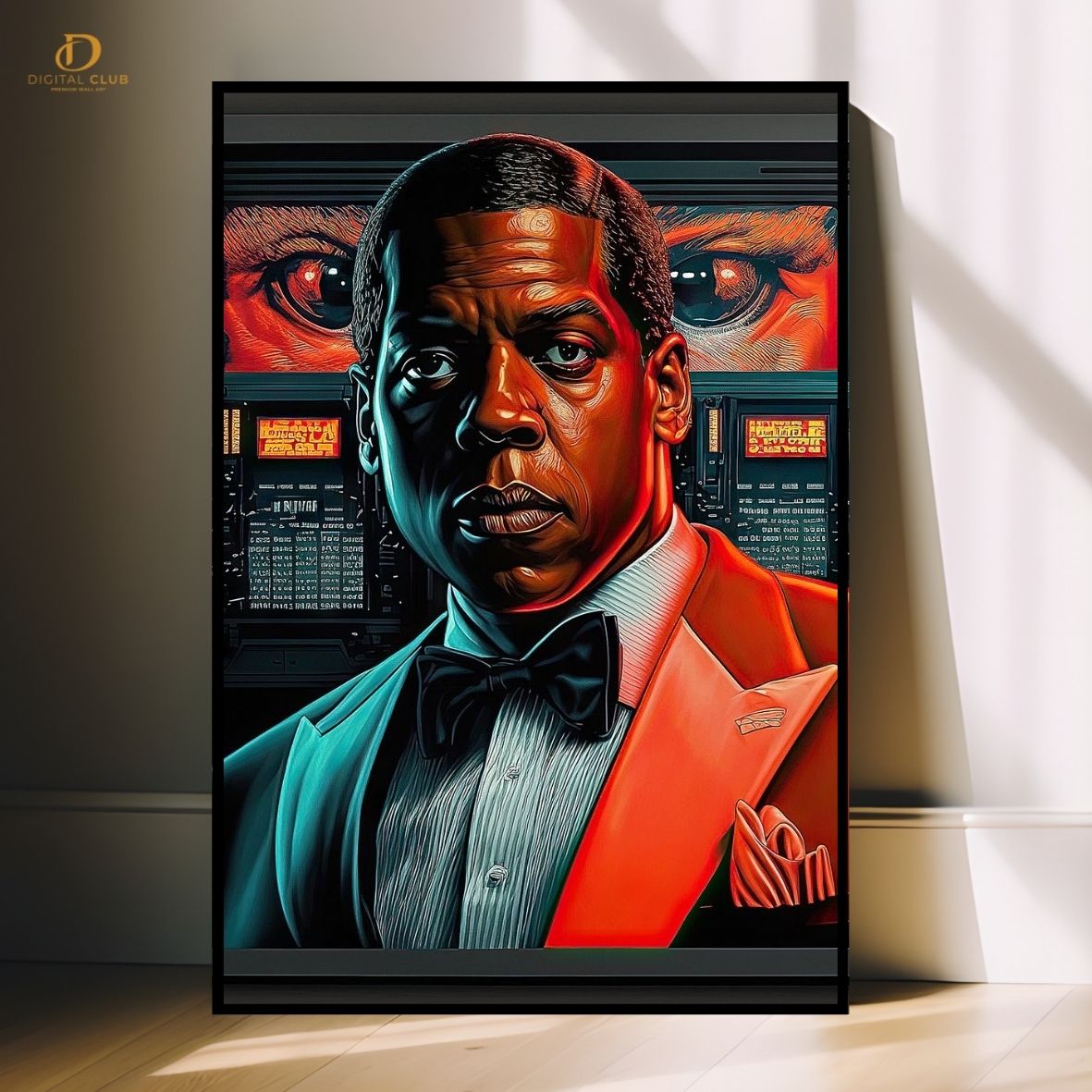 Jay Z Artwork - Music Artist - Premium Wall Art