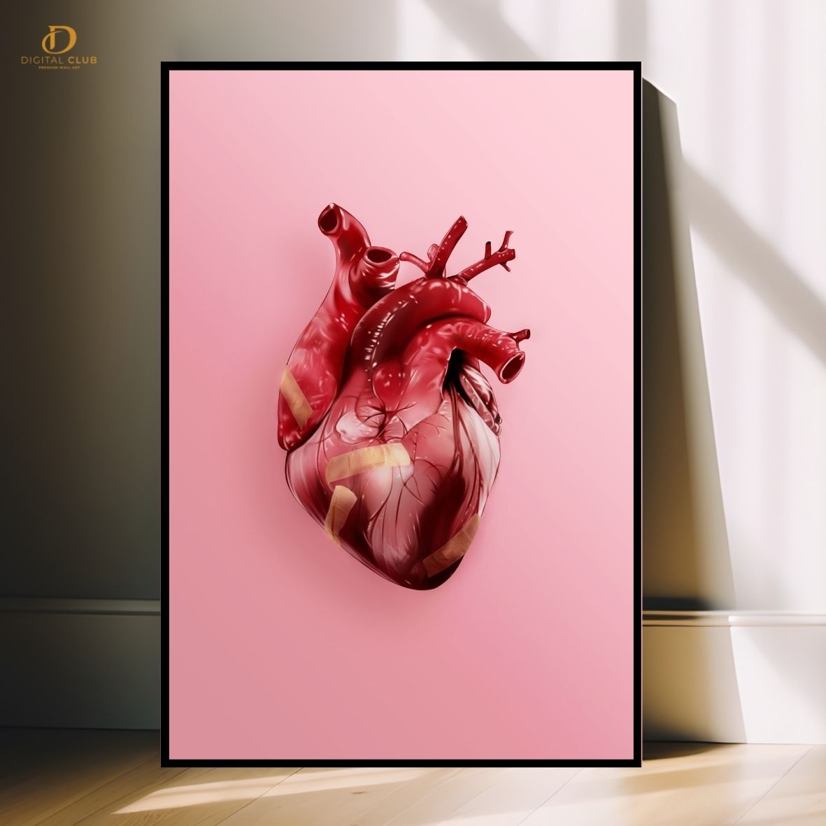 Doctor Heart Artwork 11 -Office- Premium Wall Art