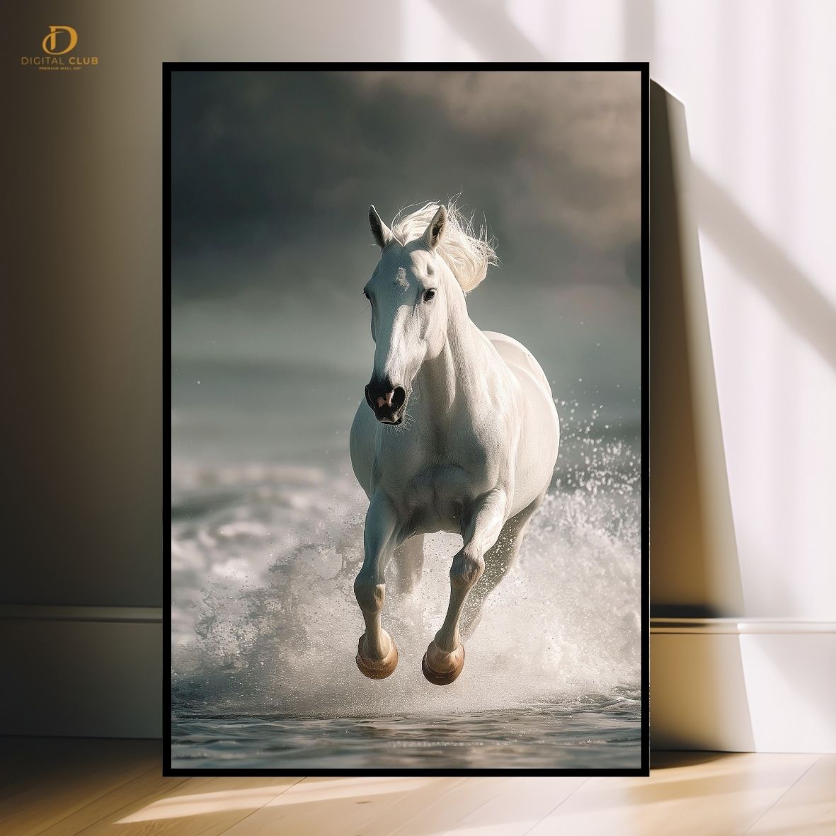 Horse Artwork 5- Animal-Premium Wall Art