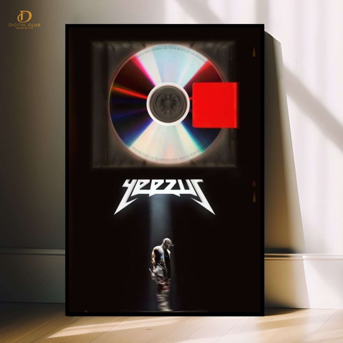 Kanye West Poster - Music Artist- Premium Wall Art