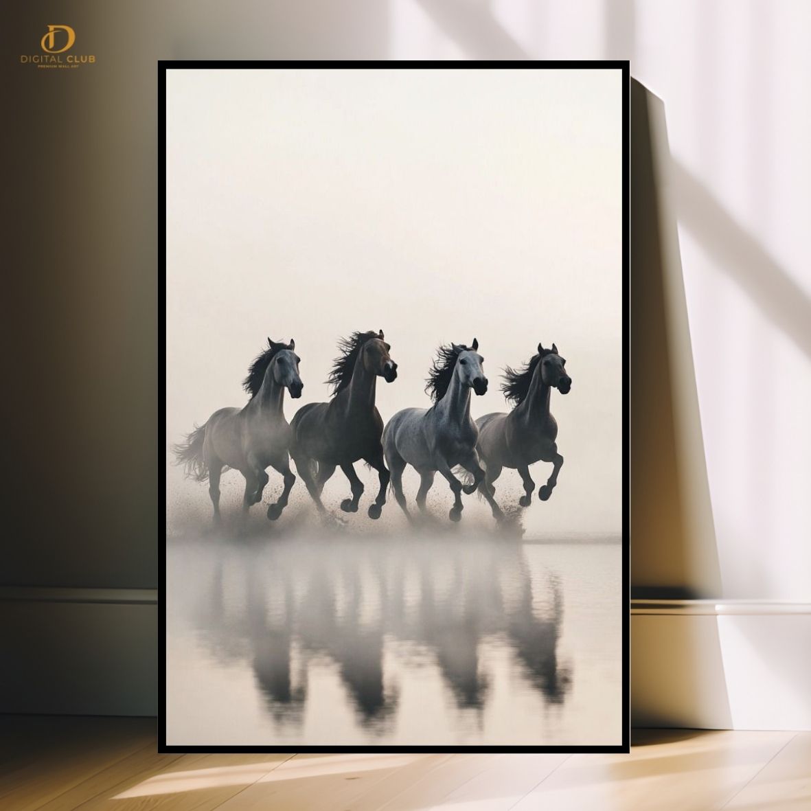 Horse Artwork 13- Animal-Premium Wall Art