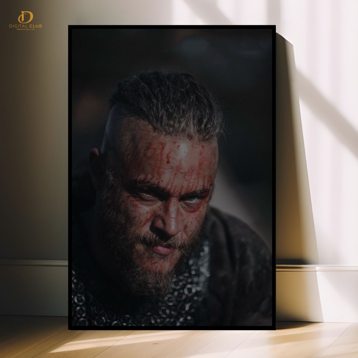 Ragnar Vikings 8 - Movie - Premium Wall Art