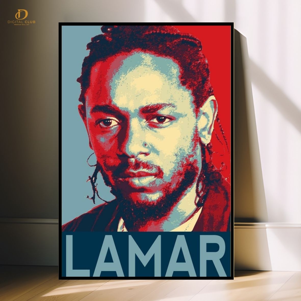 Kendrick Lamar - Music Artist - Premium Wall Art