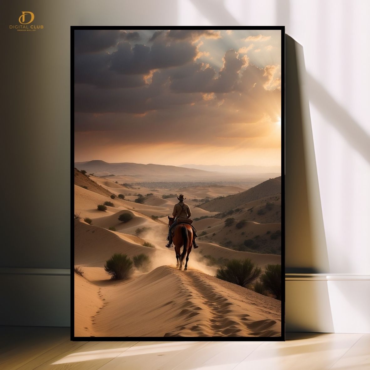 Horse Dessert -Gaming- Premium Wall Art - Art Digital Club