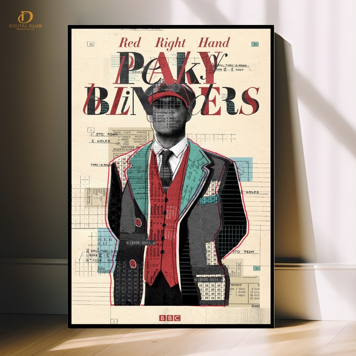 Tommy Shelby Quote - Movie- Premium Wall Art