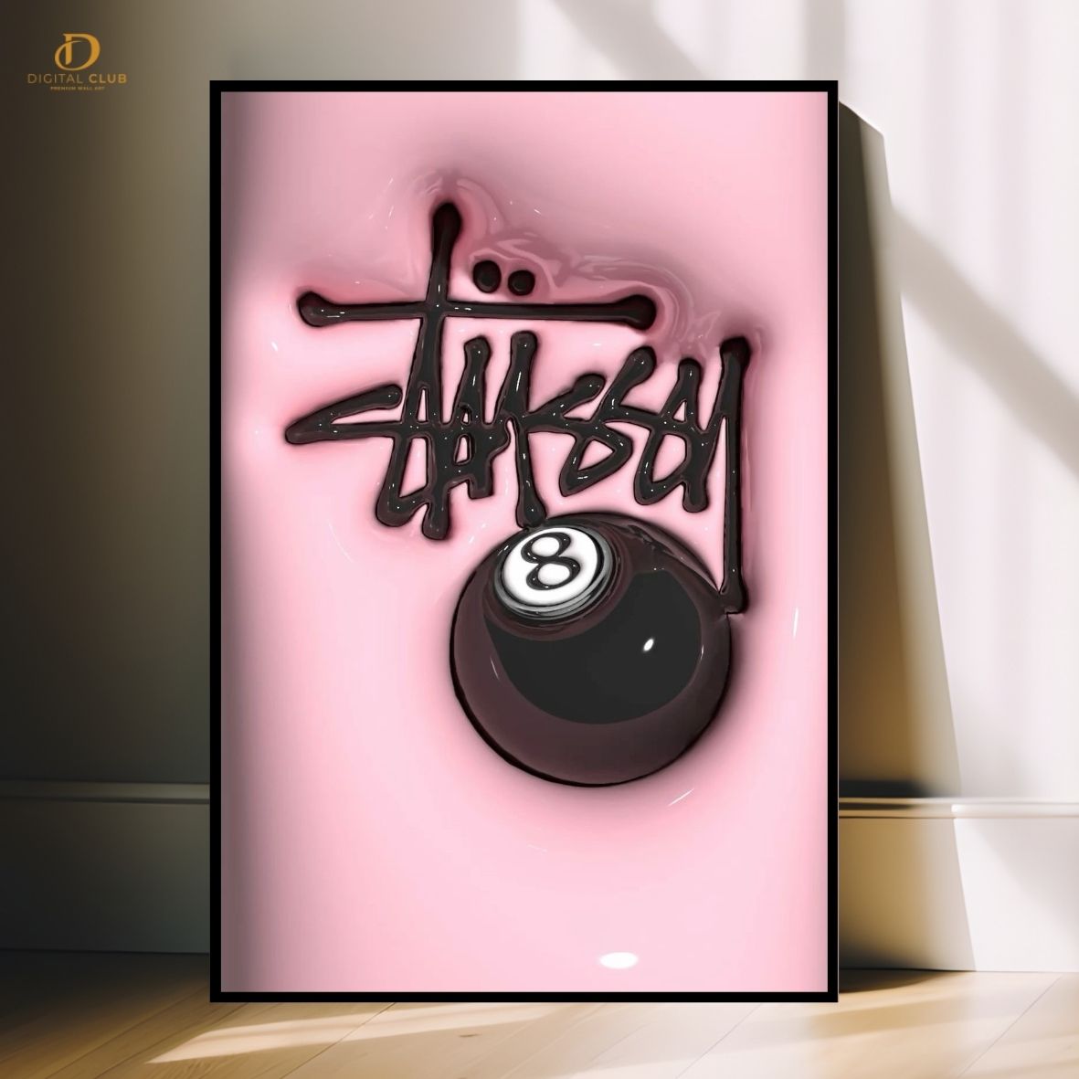 Stussy Snooker -Premium Wall Art