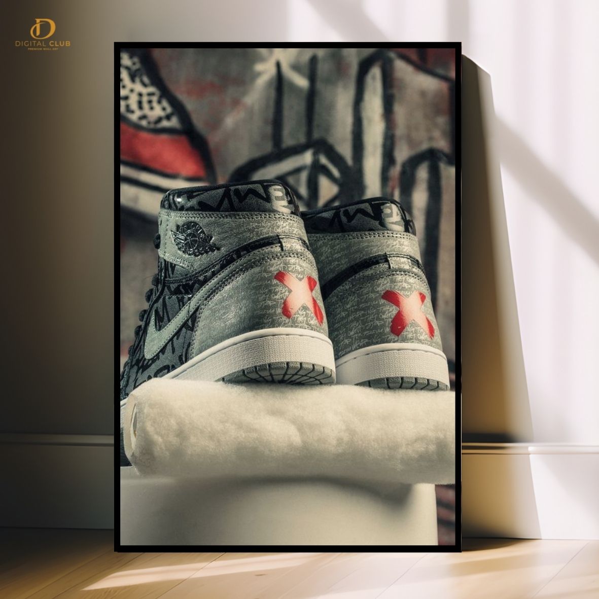 Jordan Graphic- Shoe - Premium Wall Art