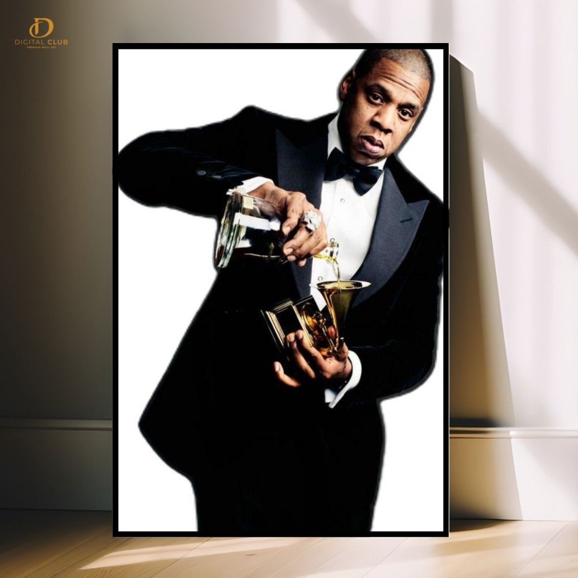 Jay z Grammy - Music Artist - Premium Wall Art