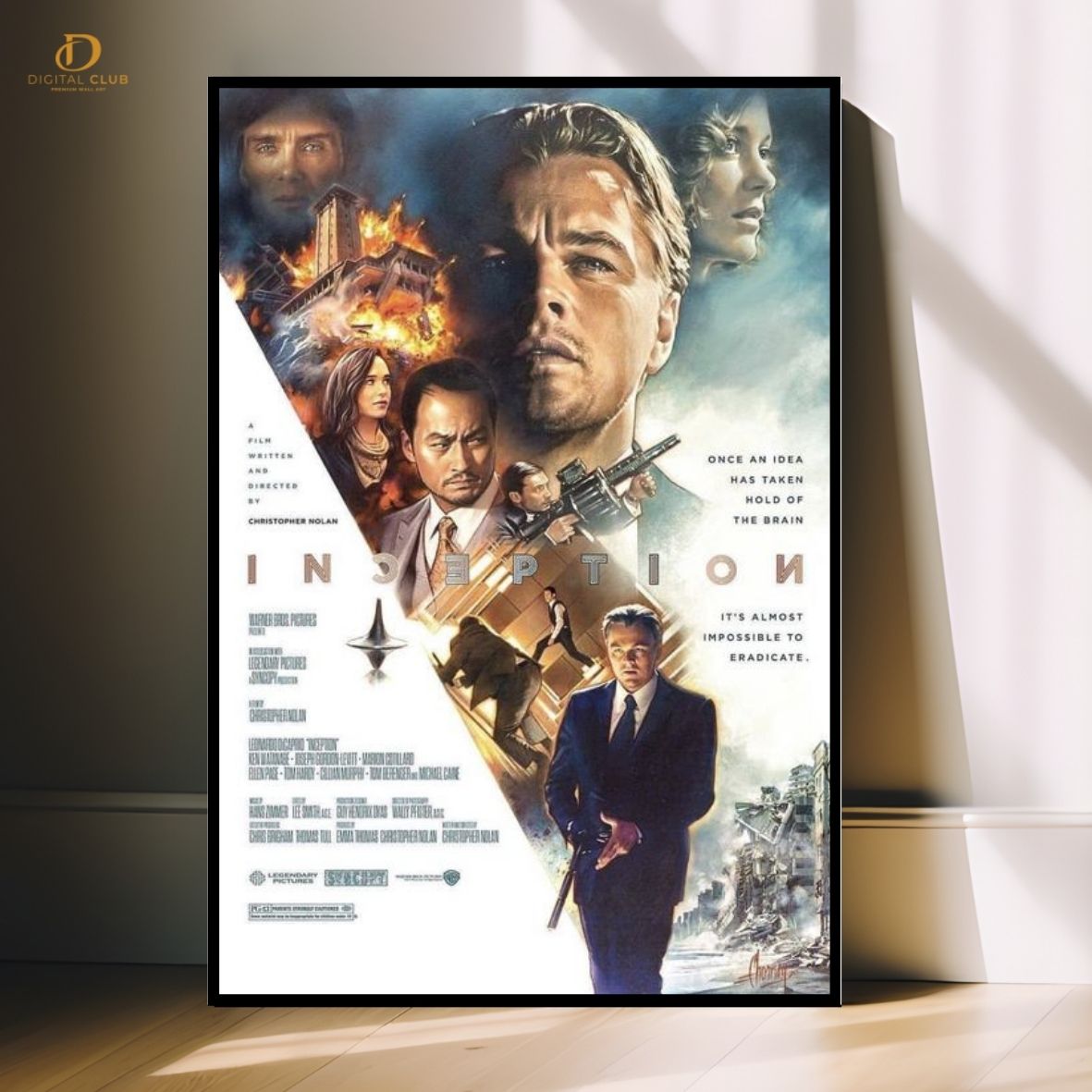Inception Poster - Music -Premium Wall Art - Art Digital Club