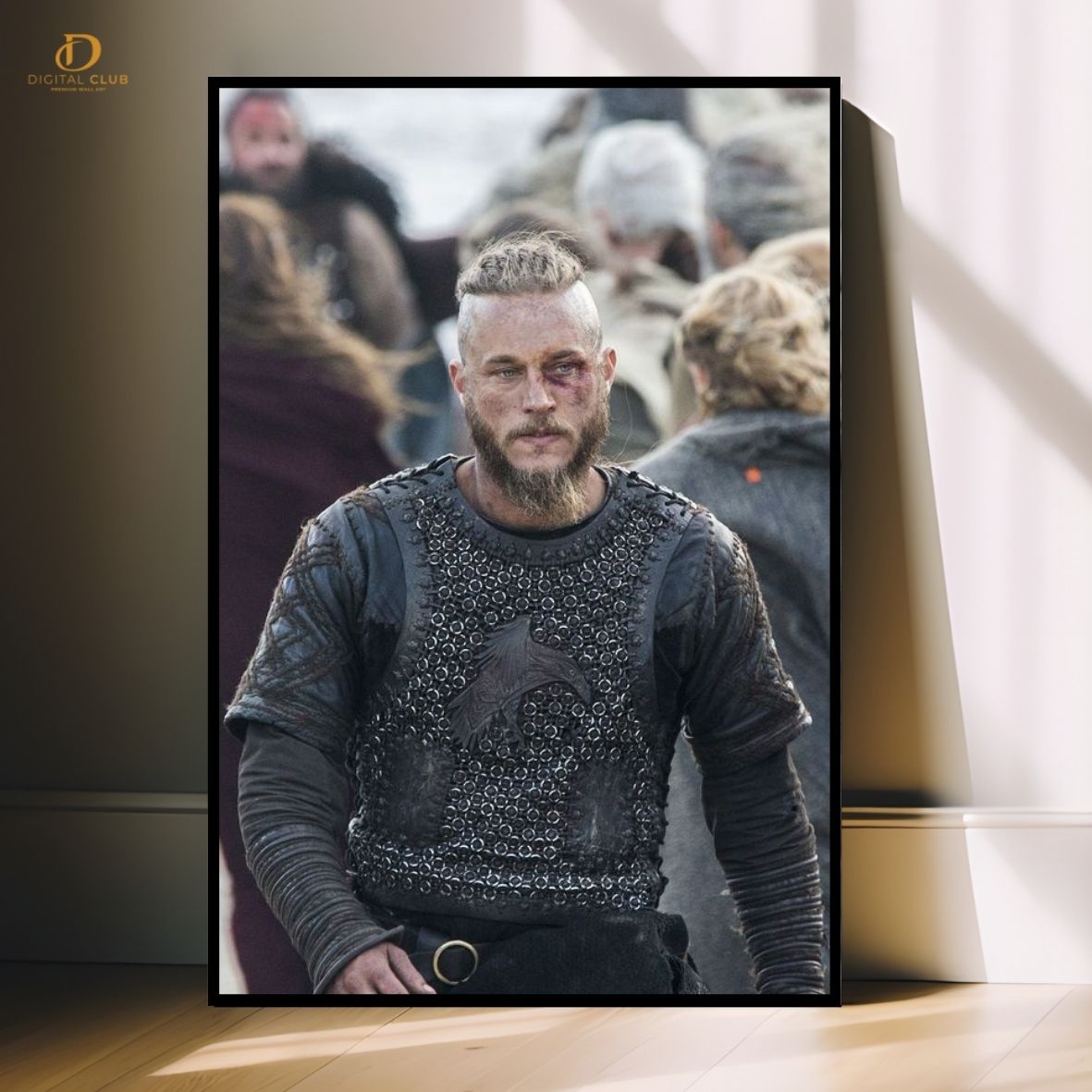 Ragnar Vikings 2- Movie - Premium Wall Art