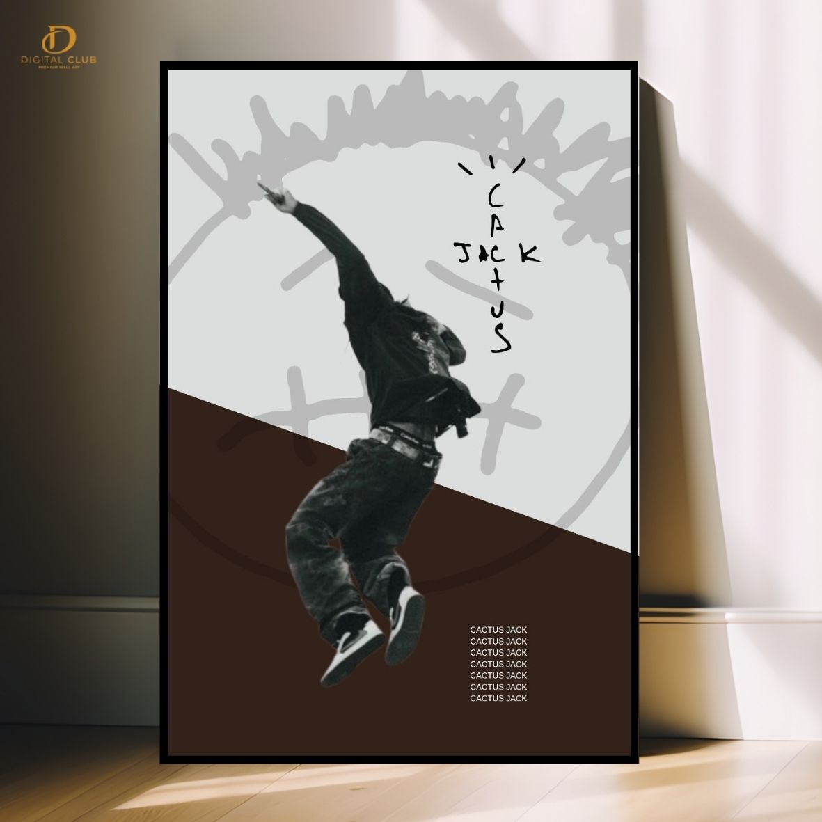 Travis Scott 15 -Music Artist- Premium Wall Art