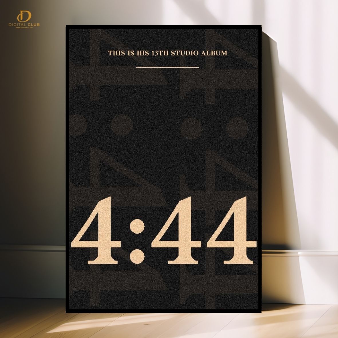 Jay-Z "4:44" - Music Artist- Premium Wall Art