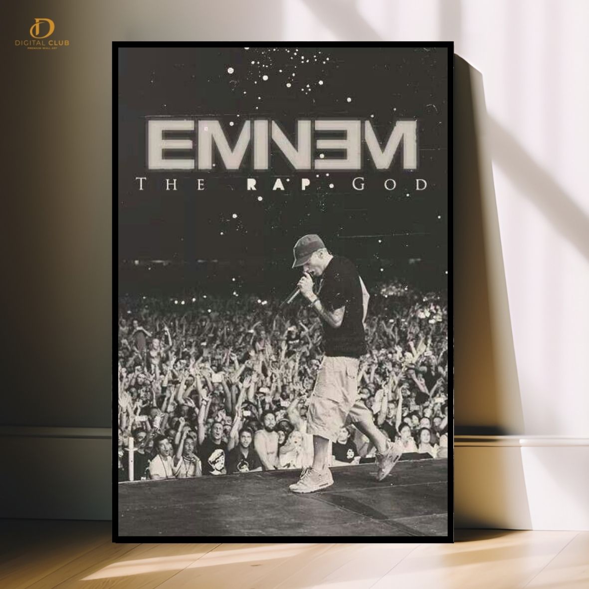 Eminem Vintage - Music Artist - Premium Wall Art