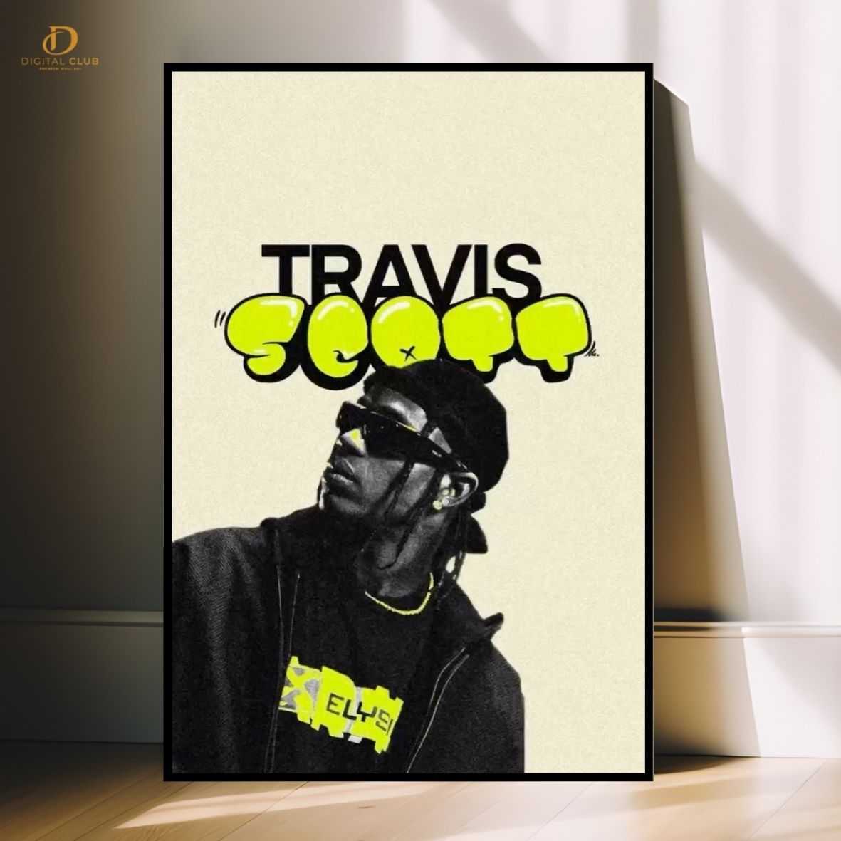 Travis Scott 14 -Music Artist- Premium Wall Art