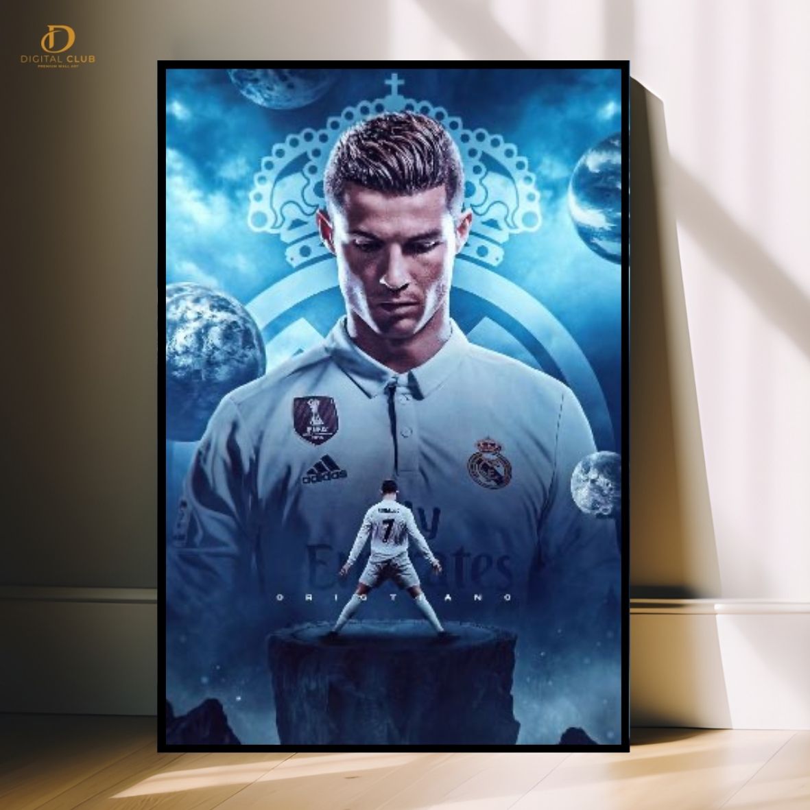 Ronaldo Artwork- Football -Premium Wall Art