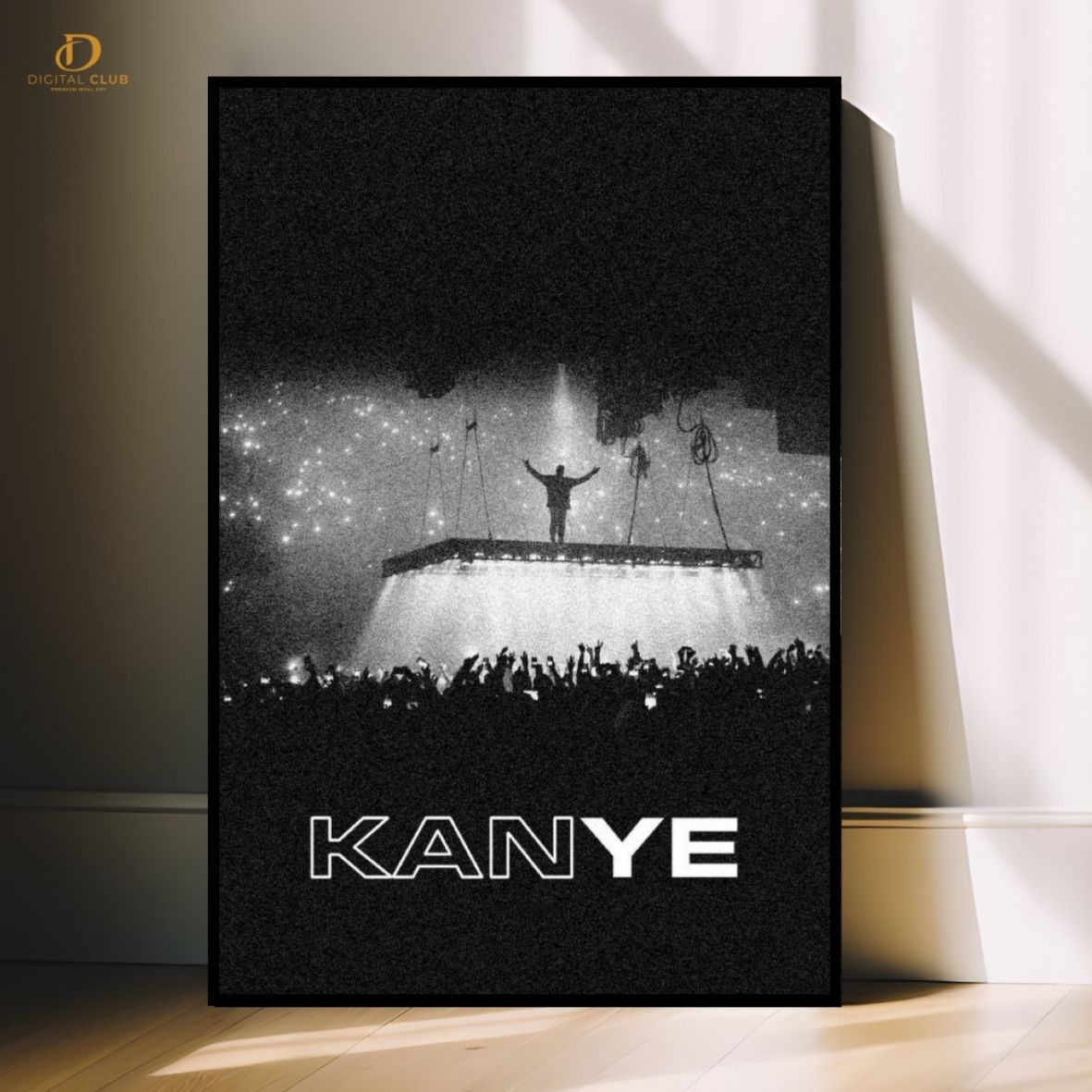 Kanye West 2 - Music Artist - Premium Wall Art